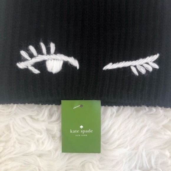 Kate Spade Winking Beanie NEW main image 8